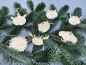 Preview: Christbaum Anhänger niedliche Tierköpfe 7 Stk.