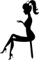 Preview: Topper "Lady" - Modellauswahl