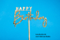 Preview: Topper "Happy Birthday"
