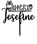 Preview: Individueller Topper "Happy Birthday ..." mit Name