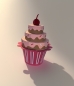 Preview: Kuchenwelt Geschenk Box "Cupcake" - 40cm Hoch