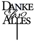 Preview: Topper "Danke für alles"