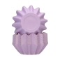 Preview: Funcakes BLOOM Mufffinpapier Lila 48 Stk.