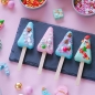 Preview: Happy Sprinkles Cakesicle Silikonform "Triangle" 4er