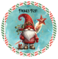 Preview: Ausdruck "Frohes Fest" mit Gnom