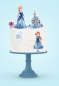 Preview: Topper Set "Frozen" 9 Stk. - Materialauswahl