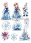 Preview: Topper Set "Frozen" 9 Stk. - Materialauswahl