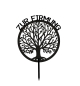 Preview: Topper "Zur..." mit Baum des Lebens