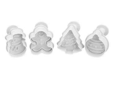 CM Ausstecher Set Weihnachten 4 teilig