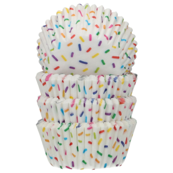Mini Muffinpapier Sprinkles 100 Stk
