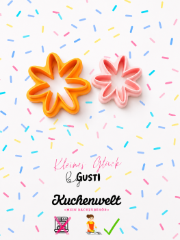 Gänseblümchen Margeriten 2-teiliges Ausstecher-Set