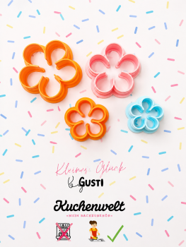 Rosenblüten 4-teiliges Ausstecher-Set