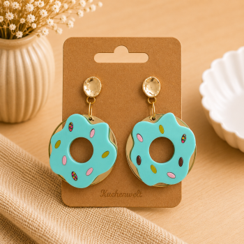 Ohrring Donut - Golden Peppermint