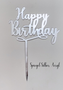 Topper "Happy Birthday"