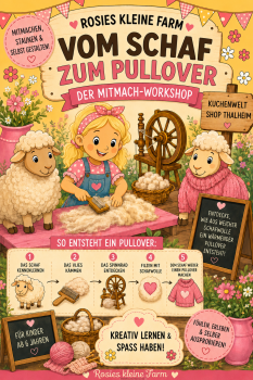 Rosies kleine Farm - Vom Schaf zum Pullover 21.07.26