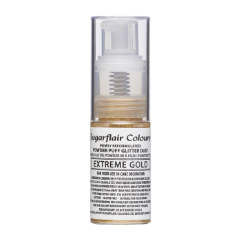 Pump Spray Glitzer Puder Extrem Gold 10g
