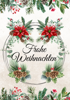 Ausdruck Frohe Weihnachten