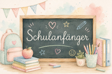 Schulanfänger Tortenbild