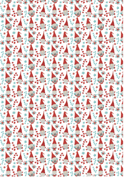 Schoko Transferfolie A4 - Weihnachtswichtel