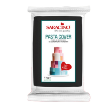 Saracino Pasta Cover Schwarz 1kg