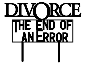 Topper "Divorce - The End of an Error"