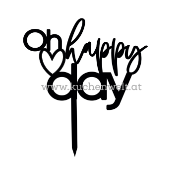 Topper "Oh Happy Day"