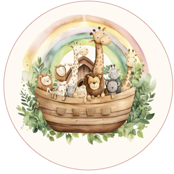 Ausdruck "Arche Noah" mit Wunschtext