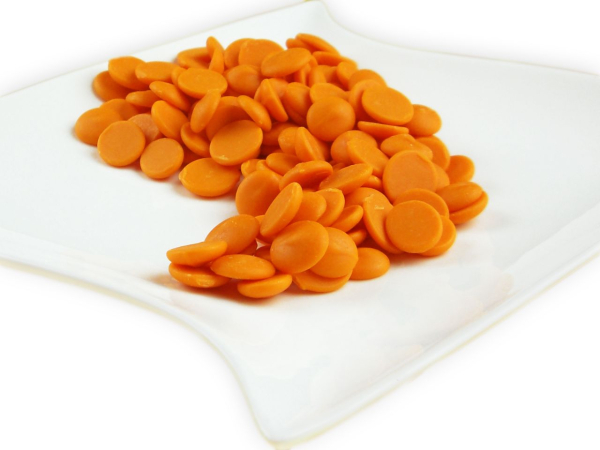 Orange Kuvertüre von Callebaut 200 gr