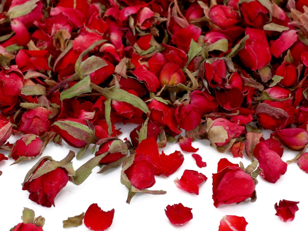 Rosenknospen rot natur 10gr