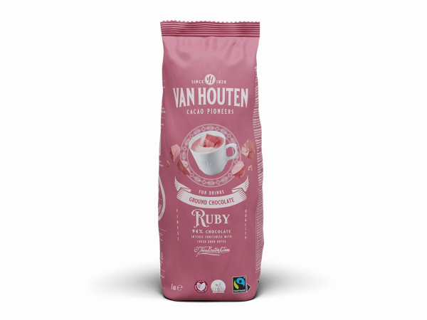 Trinkschokolade Ruby von Van Houten  100 gr