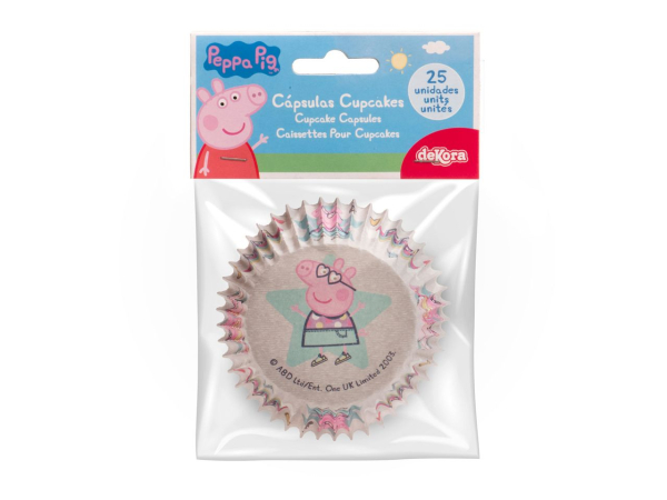 Peppa Pig Muffin Papier 25 Stk