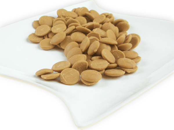 Karamel Kuvertüre von Lubeca white Gold 200 gr.