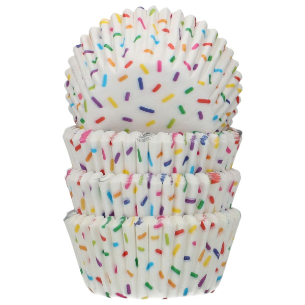 Mini Muffinpapier Sprinkles 100 Stk