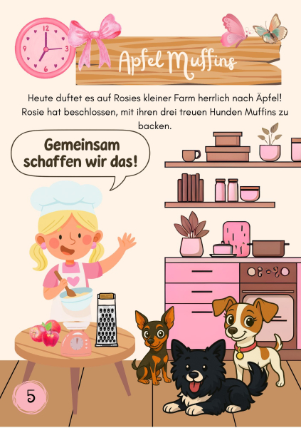 Backbuch Rosies kleine Farm