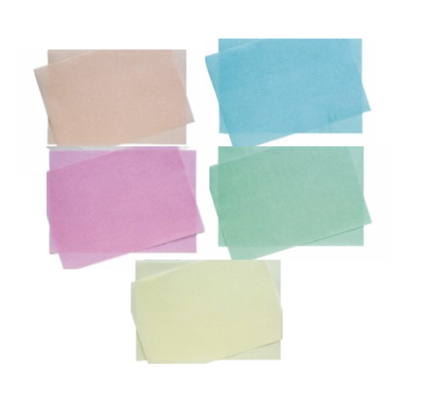 Buntes Wafer Paper A4 von Decora 10 Stk - 5 Farben
