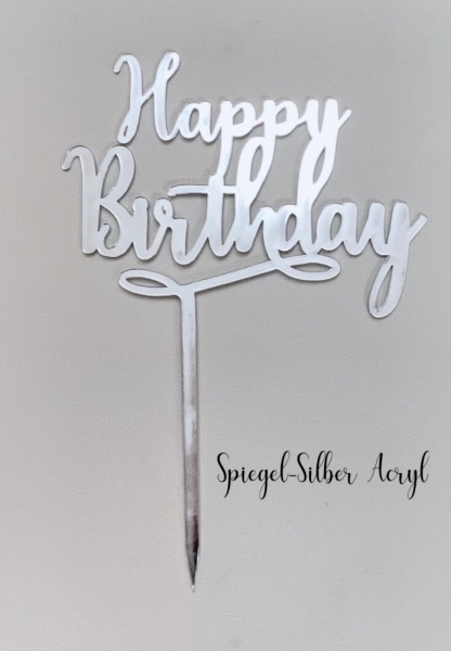 Topper "Happy Birthday"