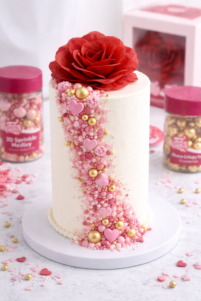 Funcakes Streusel Mix Secret Valentine  70 gr.