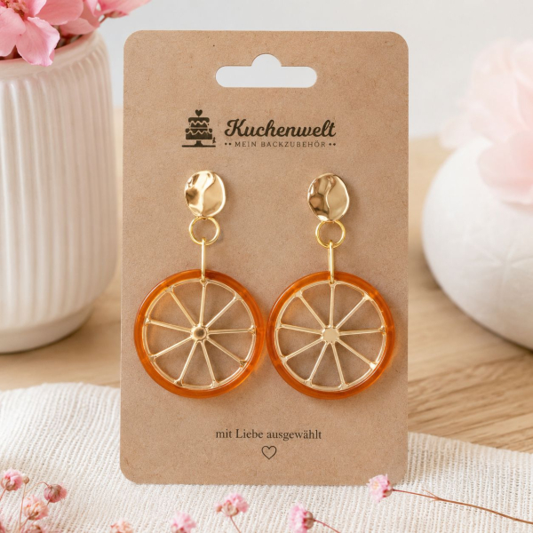 Ohrring Summer vibes Orange