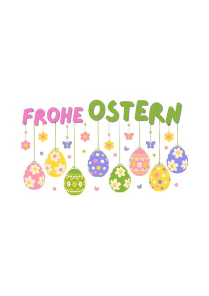 Tortenbild Frohe Ostern 10
