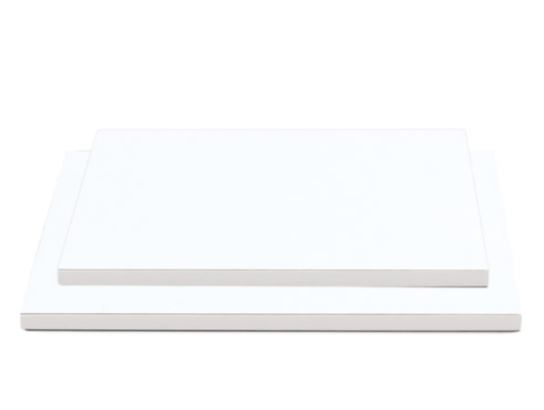 Cake Drum Weiß 35x30 cm