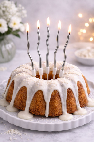 Gedreht Kerzen in silber 6 Stk