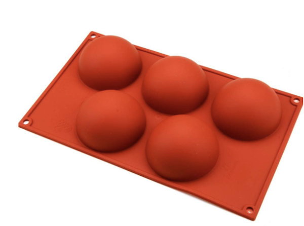 Halbkugel Silikonbackform 8 cm von Cake-Masters