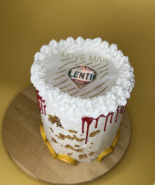 Individueller Lebensmitteldruck "Burning Cake"