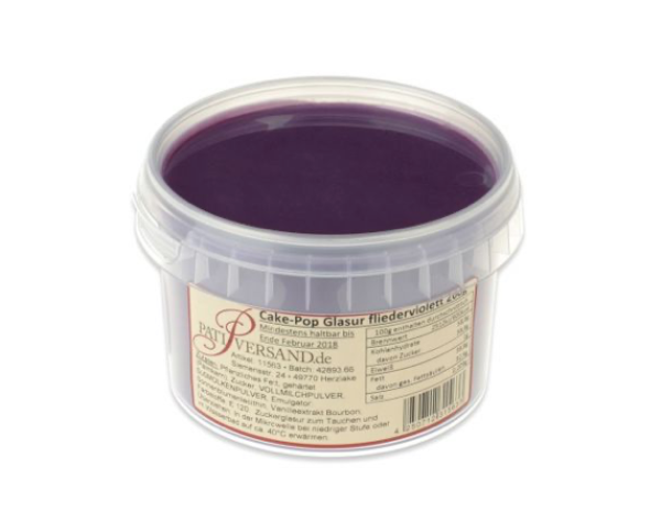 Cake-Pop Glasur fliederviolett 260g