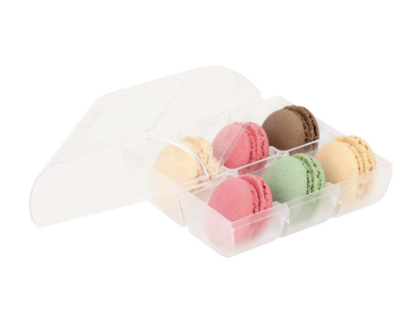 Cake-Masters Macarons Schalen Bunt 6 Stk. + Box