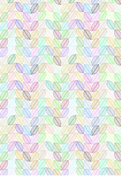 Schoko Transferfolie A4 - Bunte Federn