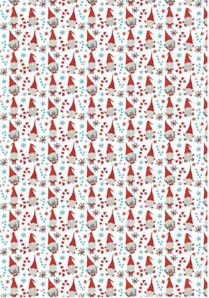 Schoko Transferfolie A4 - Weihnachtswichtel