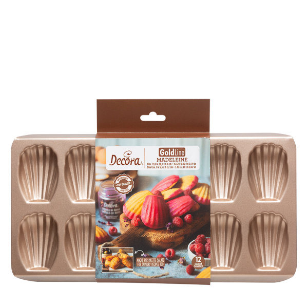Decora Madeleins Backblech 12 Stk.