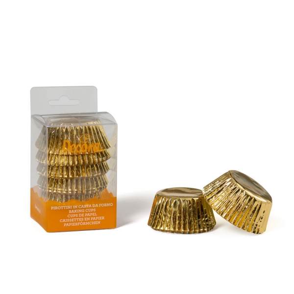 Decora Muffinpapier Gold 60 Stk.
