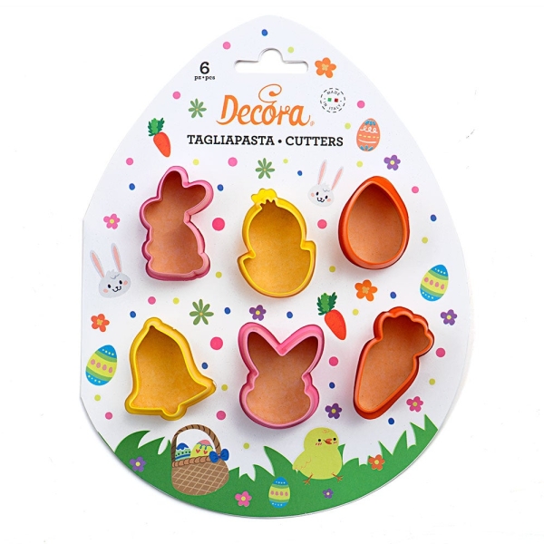 Decora Mini Ostern Ausstecher 6-teilig